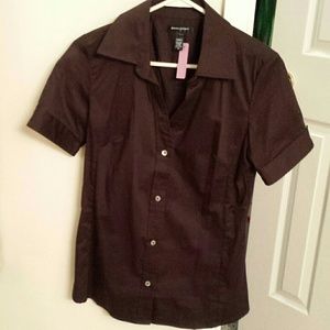 Brown shirt