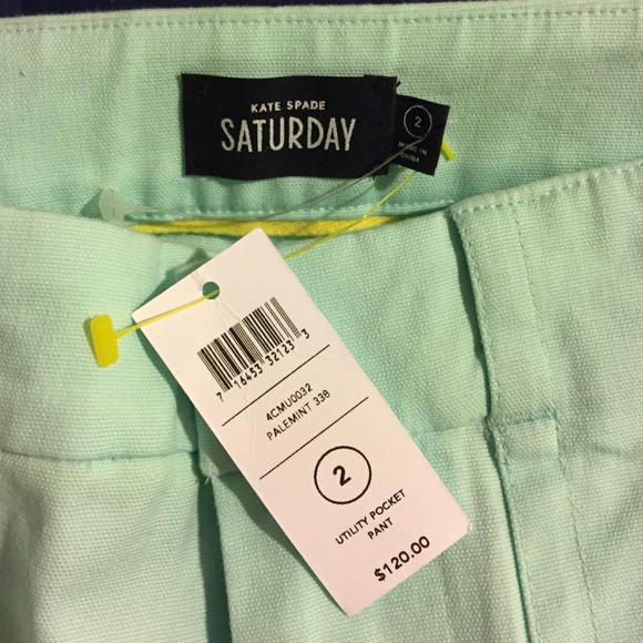 SOLD Kate Spade Saturday Utility Pocket Pant Sz 2 - Picture 2 of 3