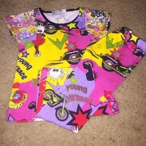 💥Young Versace Leggings and Tee💥
