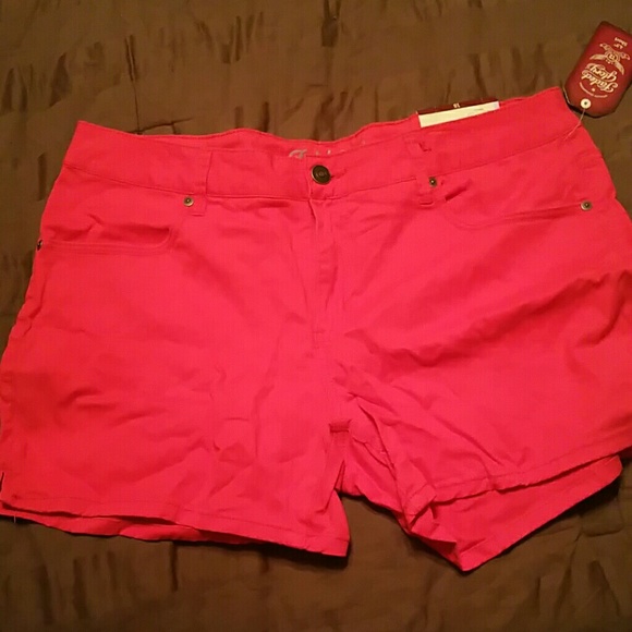 Red shorts