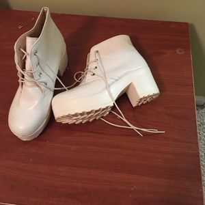 White boots