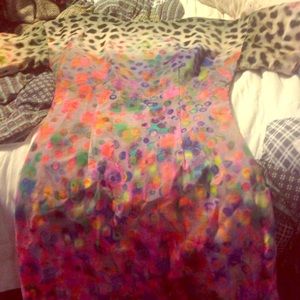 Colorful H&M dress!!