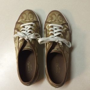 Coach Khaki Sneakers