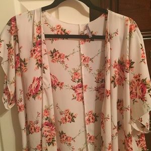 Floral kimono