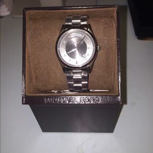 Michael Kors Womens Silver Watch