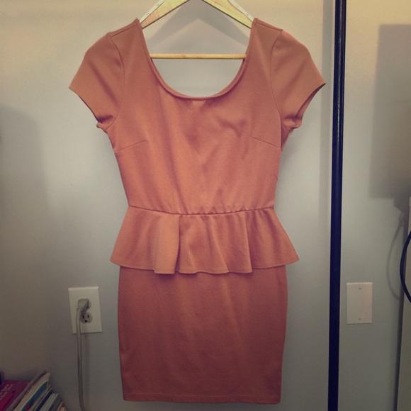 Peplum dress