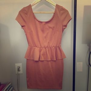 Peplum dress