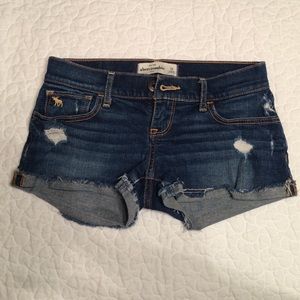 Abercrombie kids denim shorts