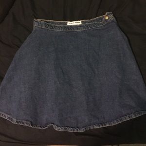 American Apparel Denim Circle Skirt