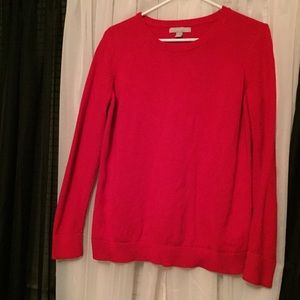 Banana republic red sweater