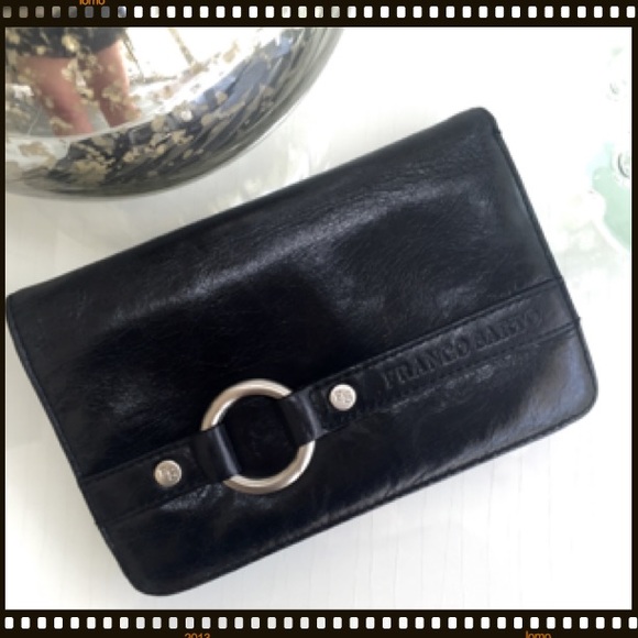 Franco Sarto Black Leather Wallet