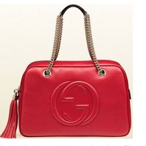 Gucci soho leather shoulder bag