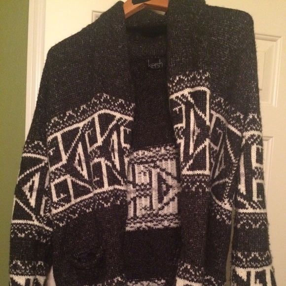 Tribal Print Cardigan