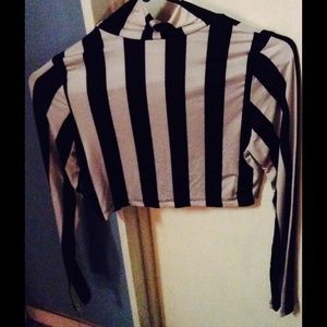 Strip Crop Top