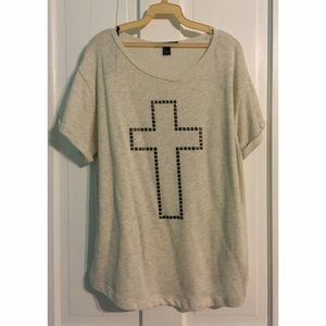 ❌sold in bundle❌ Studied Cross Shirt