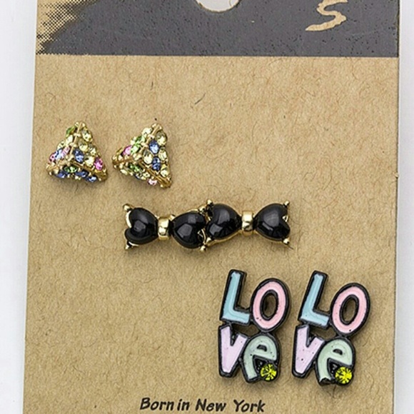 Stud earrings