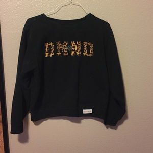 Diamond crew neck sweatshirt