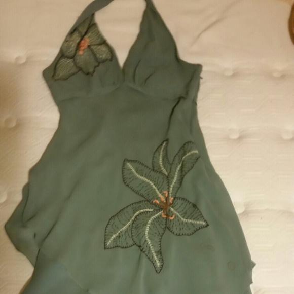BCBG halter dress