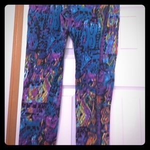Tye Dye hippie leggings