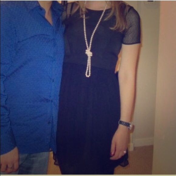 Black A line dress - Picture 4 of 9