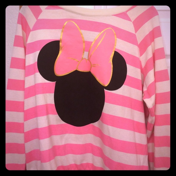 Striped Minnie Mouse sweater