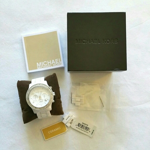 Michael Kors Accessories - michael kors ceramic chronograph watch ⌚