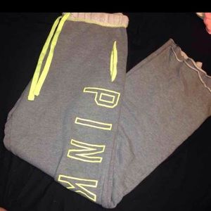 VS Pink Boyfriend Sweatpants