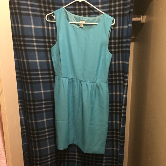 BNWT Jcrew factory teal dress size 8