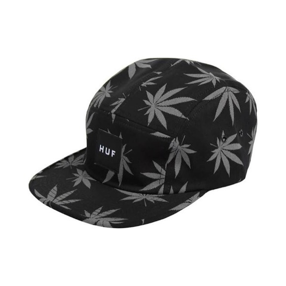 HUF Plant life black/grey volley hat!