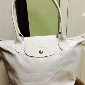 AUTHENTIC Longchamp Tote- LM Metal Medium Shoulder