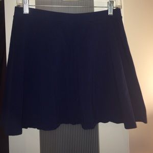 Navy Blue Short Skater skirt