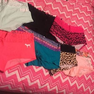 7 Pairs of Victoria's Secret Lace Panties Sz L