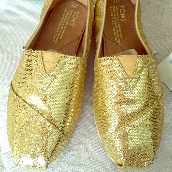 Gold Women's Toms