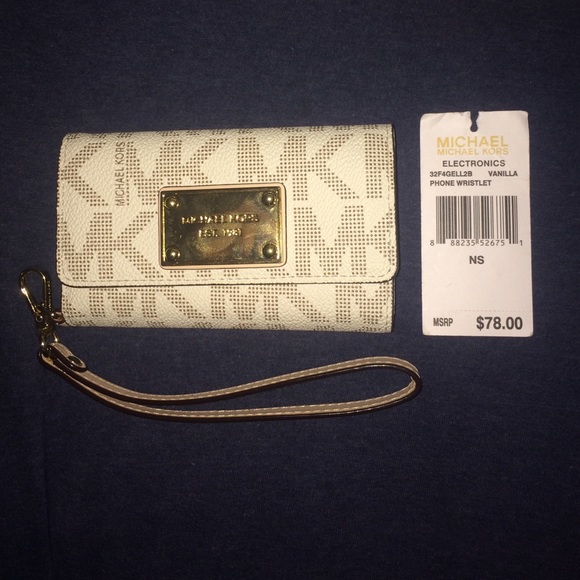 Michael Kors iPhone 5/5s cellphone case/ wallet