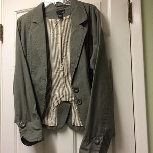 H&M Olive Blazer