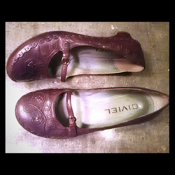 Tooled Leather Mary Janes