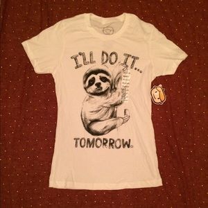 Sloth t shirt