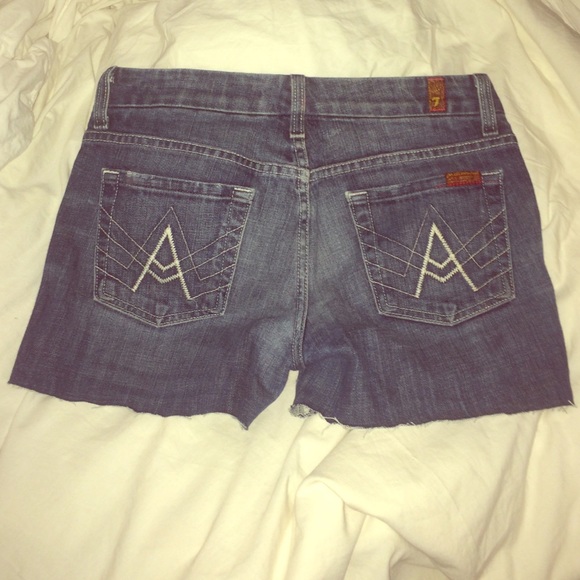 7 for All Mankind Jean shorts