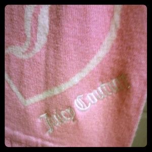 Juicy Couture pink scarf