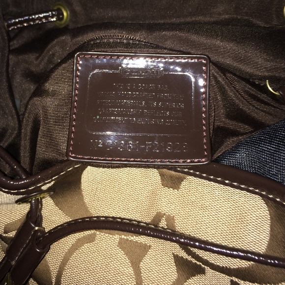 Coach backpack