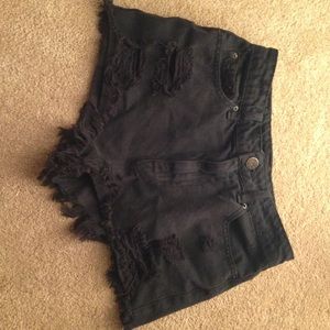 BDG UO high rise cheeky shorts