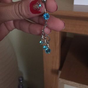 Dangly belly button ring!