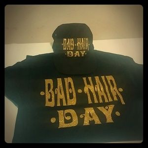 Bad Hair Day Shirt & Hat