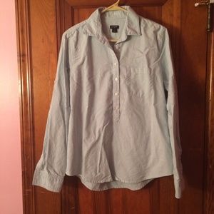 J. Crew Striped Popover