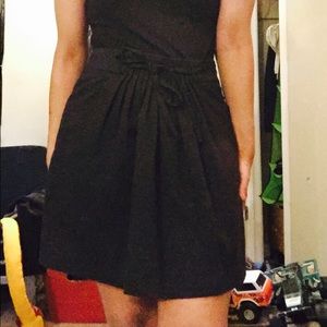 Tie string Gray tweed skirt medium/large