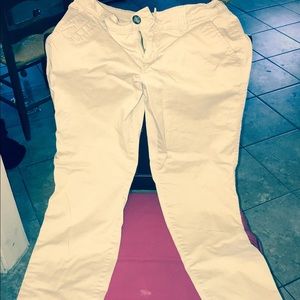 Tan capris or ankle pants (2)