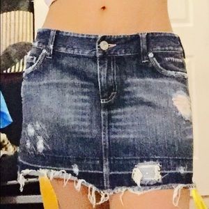 American Eagle Jean skirt (10)