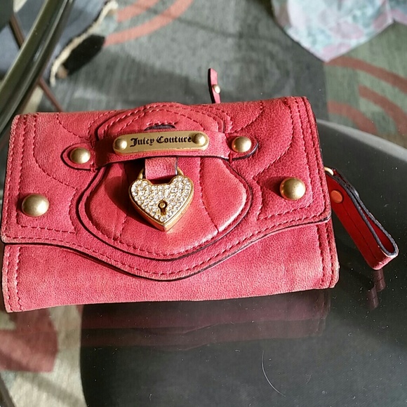 Authentic juicy couture leather wallet.