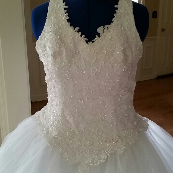 White dress for prom.