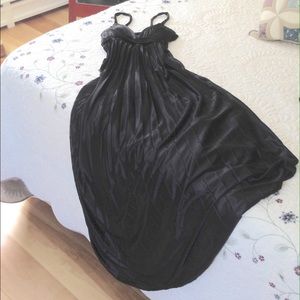 Black Grecian Goddess Inspired Gown